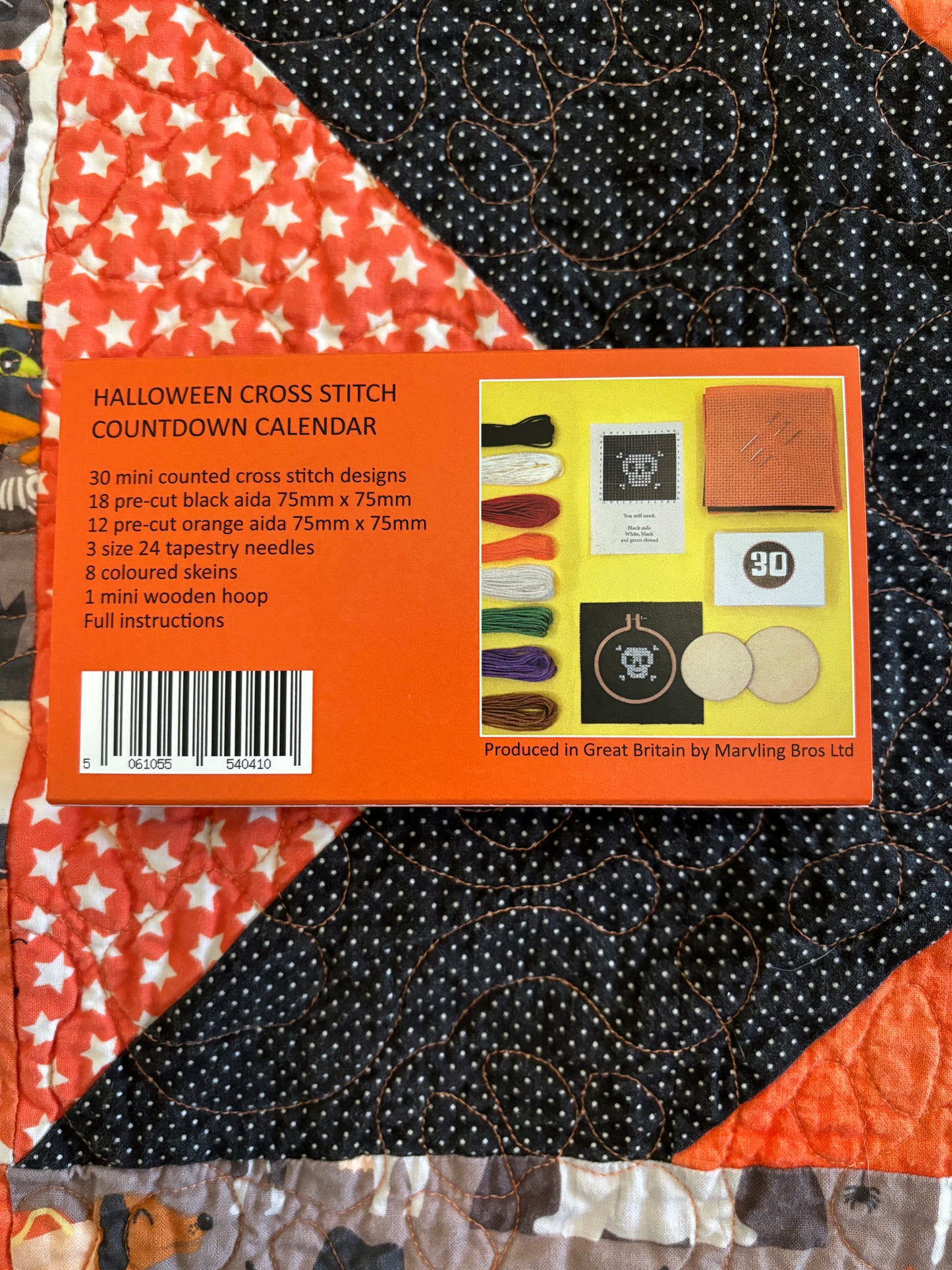 In A Matchbook - Halloween Advent Calendar Kit