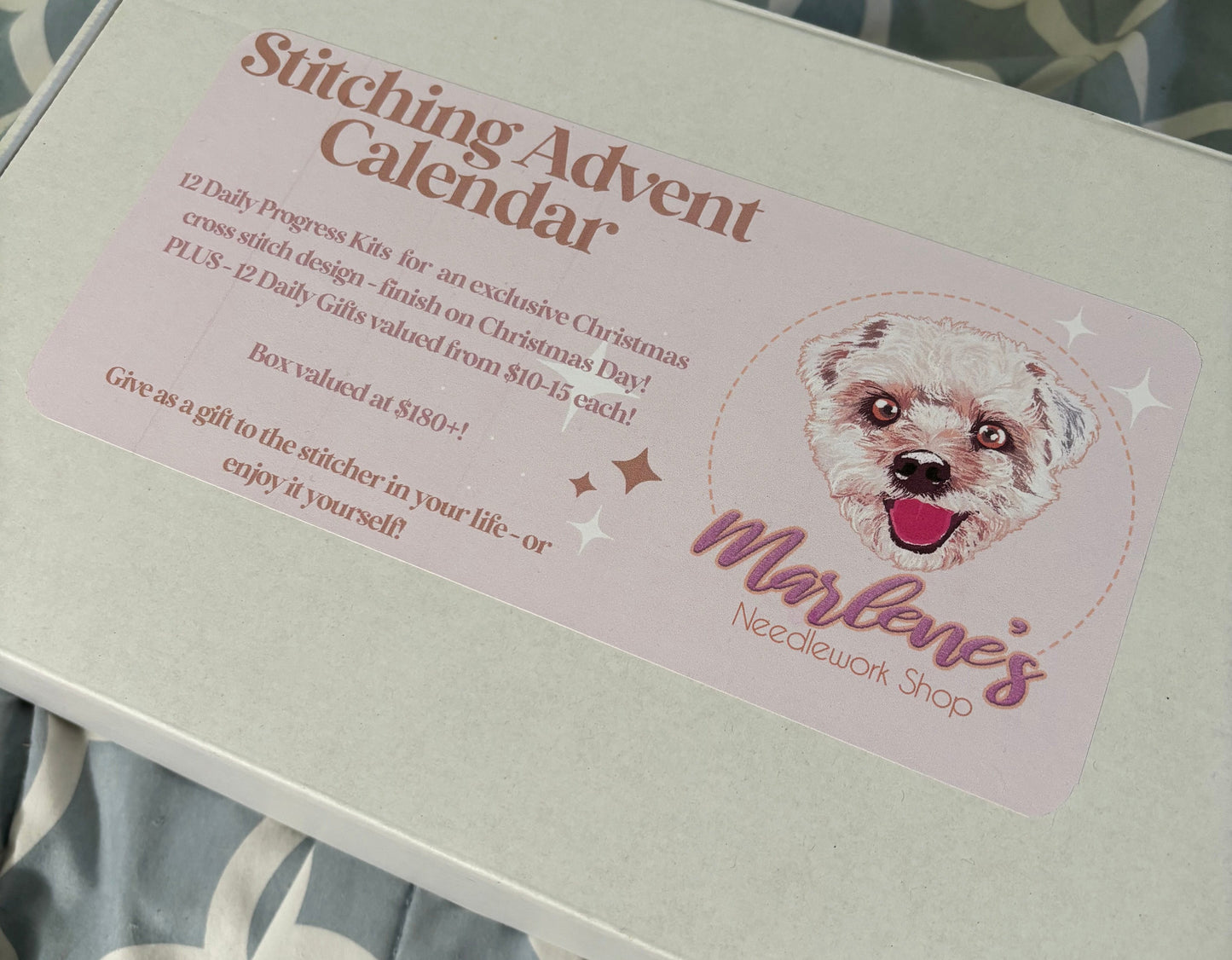 Marlene's Advent Calendar Stitching Box