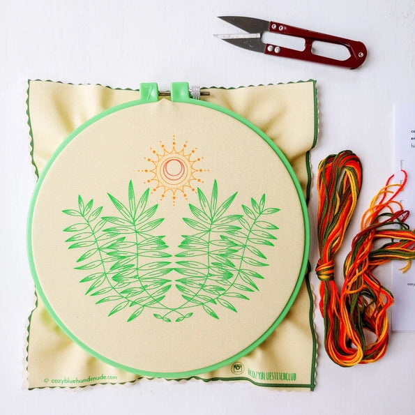 Cozyblue Handmade Embroidery Kit - High Noon