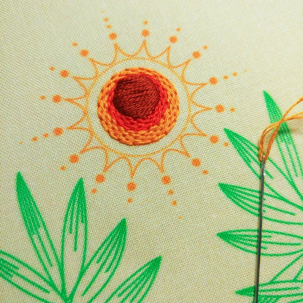 Cozyblue Handmade Embroidery Kit - High Noon