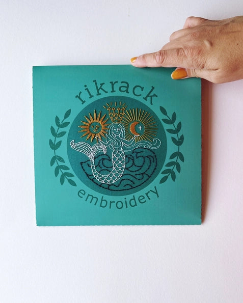 Rikrack Embroidery Kit - Mermaid