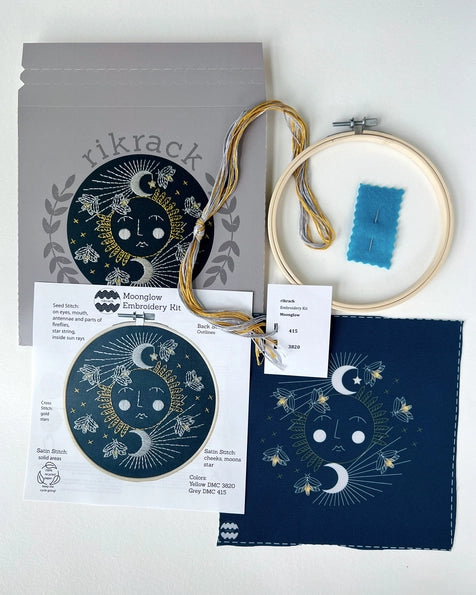 Rikrack Embroidery Kit - Reader