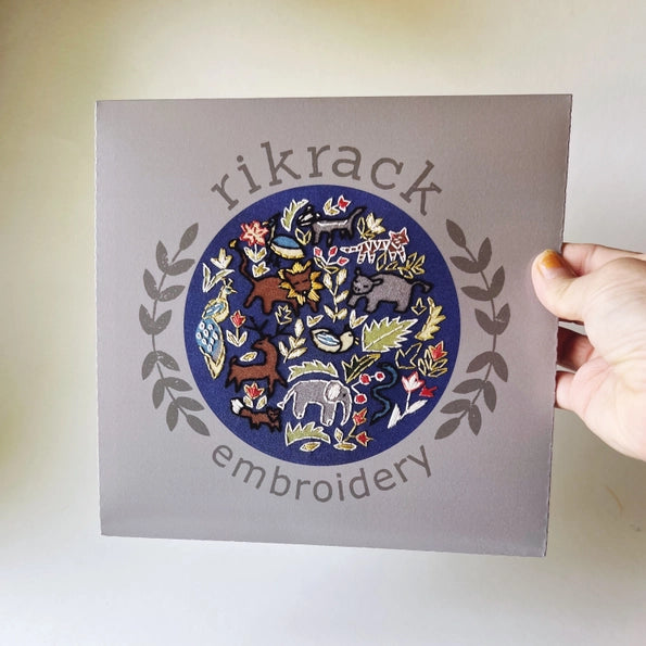 Rikrack Embroidery Kit - Wildlife