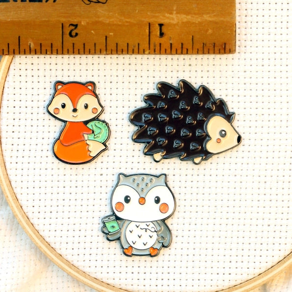 Snarky Crafter Needle Minder - Woodland Owl