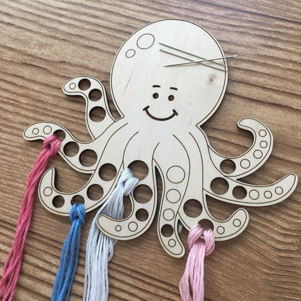 Snarky Crafter Octopus Floss Organizer