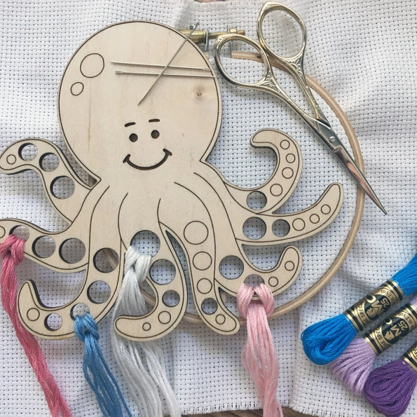 Snarky Crafter Octopus Floss Organizer