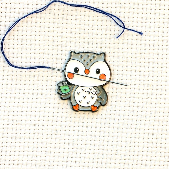 Snarky Crafter Needle Minder - Woodland Owl