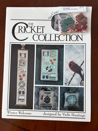 The Cricket Collection - Winter Welcome (with Buttons)