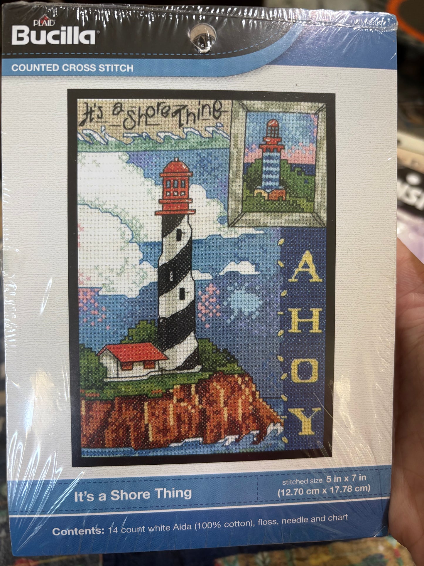 Bucilla It's A Shore Thing cross stitch kit