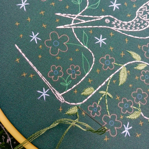 Cozyblue Handmade Embroidery Kit - Stitchcraft
